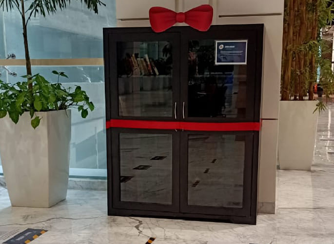 Festive décor for Nucleus Corporation